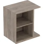Módulo lateral Geberit iCon: 37x40x27.3cm, Nogal hickory, Melamina estructura madera